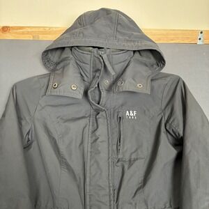 Abercrombie & Fitch Women's All Season's Weather Warrior Jacket Grey Size XS